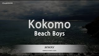 Beach BoysKokomo Karaoke Version [upl. by Nnael]