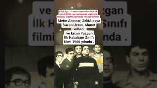 METİN AKPINAR ZEKİ ALASYA ESKİDEN 58 YIL ÖNCEDEN RIFAT ILGAZ HABABAM SINIFI TİYATRO OYUNUNDAN ANI [upl. by Jonny255]