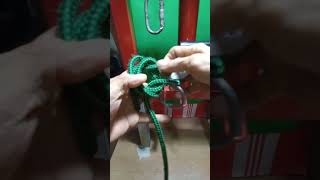 How to tie Scaffold knot with pulley ring system ‼️👍❤️🇵🇭⚓️ [upl. by Luz]