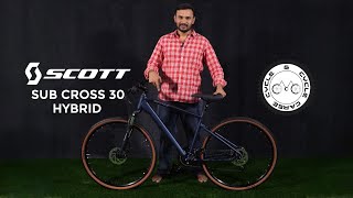 🚲 Scott Sub Cross 30 Hybrid Review  Cycle and Cycle Care 🚲 [upl. by Handy560]