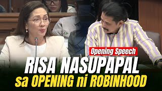 RISA PURO ka DRAMA MAS MARAMING BIKTIMA ang mga VA NGAG Opening Speech [upl. by Nrubua417]