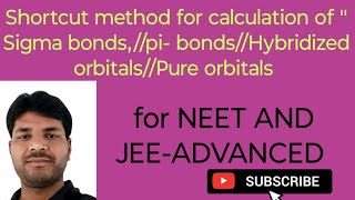 In one shot calculation of Sigma bondspi bonds Hybridized orbitalspure orbitals [upl. by Maye]