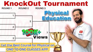 Knockout fixture class 12  knockout tournament class 12  management of sporting events class 12 [upl. by Ehpotsirhc]