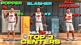 THE TOP 3 BIGMAN BUILDS OF NBA 2K22 NEXT GEN  FITS ALL PLAY STYLES [upl. by Anihs279]