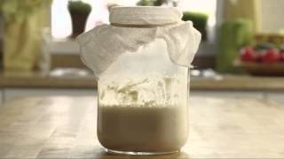 How to Make Sourdough Starter  Bread Recipe  Allrecipescom [upl. by Leamse521]