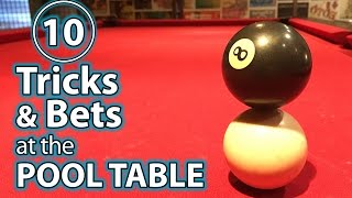 TOP 10 Pool TRICK Shots and PRANKS  PART 2 [upl. by Biamonte]