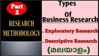 Types Of Research  Exploratory amp Descriptive Research  Business Research Methods  ASF Academy [upl. by Etnaed]