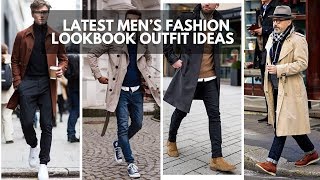 14 Ways To Wear TRENCH COAT  Different Ways to Style a Trench Coat  Mens Fashion Outfit Lookbook [upl. by Samled510]