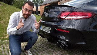 MercedesAMG C 43 4Matic Coupé 2018  Prueba  review en español  Coches SoyMotorcom [upl. by Saimerej]