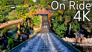 4K60fps Infinity Falls  On Ride 2022  SeaWorld Orlando Resort [upl. by Mcdowell]