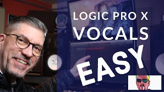 Recording Vocals In Logic Pro X in 5 Easy Steps [upl. by Akemyt]