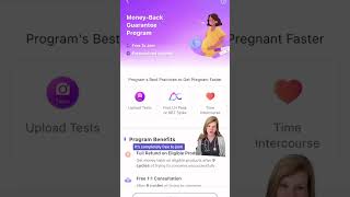 Get pregnant naturally with Premom Ovulation Tracker and save with the 9cycle guarantee [upl. by Coulson751]