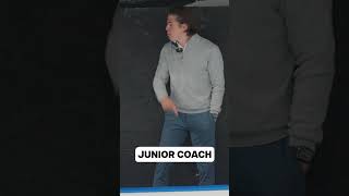 The evolution of a hockey coach 😂 hockeycoach funny [upl. by Latsyek205]