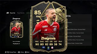 EA FC 24  85 TOTW Edon Zhegrova  Player Review  Ultimate Team [upl. by Niret]