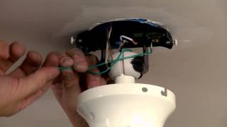 How to Replace a Ceiling Fan [upl. by Annaira]