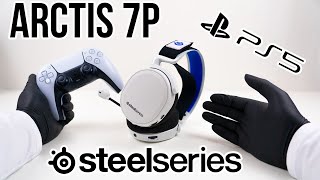 SteelSeries Arctis 7P Wireless Gaming Headset for PS5 Unboxing [upl. by Reeba]