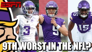 ESPN Shats on the Minnesota Vikings quotUnder25 Talentquot [upl. by Suiratnod]