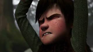 Httyd 1 Hiccup meets toothless for the first time 4K httyd toothless hiccup [upl. by Noremmac]