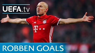 Arjen Robben 5 trademark goals [upl. by Johnnie219]