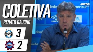 COLETIVA RENATO GAÚCHO  AO VIVO  Grêmio x Caxias  Campeonato Gaúcho 2024 [upl. by Mariandi]