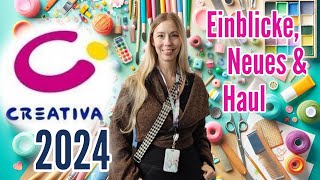 🎨 Creativa 2024  Neuheiten  Workshops und Messe Haul [upl. by Honora531]