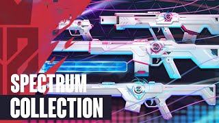 Spectrum Skins Showcase ZEDD Skins  Valorant Spectrum Collection [upl. by Pas955]