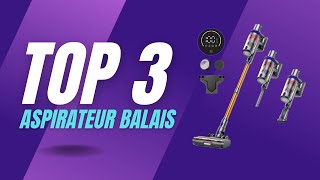 Top 3 Meilleur Aspirateur Balais 2023  Comparatif et Guide dAchat ✅ [upl. by Adnamas391]