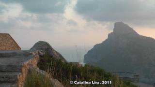 Sunrise on Cap Formentor Mirador de la Creueta Video2 Mallorca Spain [upl. by Enelrae513]