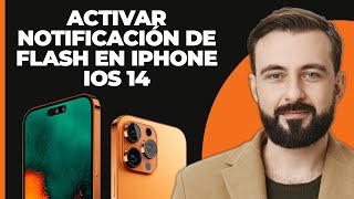 Cómo Activar Notificaciones de Linterna en iPhone iOS 14 2024 [upl. by Konstantin]