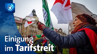 Einigung im Tarifstreit des öffentlichen Dienstes der Länder [upl. by Natsirk519]