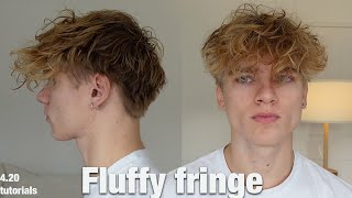 How to get a fluffy fringe  pros and cons Hair tutorial EP 1 [upl. by Helmut]