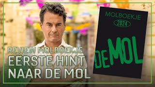 Eerste hint naar De Mol in het Molboekje van Wie is de Mol seizoen 24 [upl. by Ainevuol]