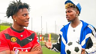 iShowSpeed vs Paul Pogba 1v1 Football [upl. by Cirted758]