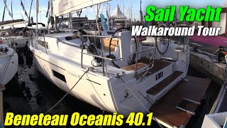 2022 Beneteau Oceanis 401  Perfectly Sized Sail Yacht [upl. by Modnar]