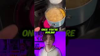 Cooking instant noodles with physics  convection current physics science springonshorts [upl. by Bodwell967]