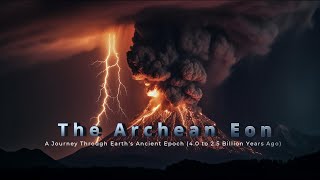 The Archean Eon A Journey Through Earths Ancient Epoch 40 to 25 Billion Years Ago [upl. by Booma]