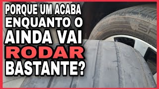 Porque um pneu GASTA mais que o outro Pneu dianteiro direito gasta mais [upl. by Rand]