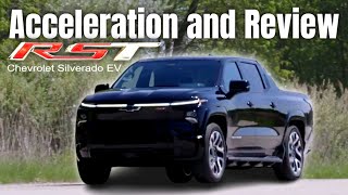 2024 Chevrolet Silverado EV RST Acceleration and Review [upl. by Walli]