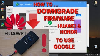 Huawei Downgrade Firmware  Install Google GMS P40 P40 Pro P40 Lite How To [upl. by Hayott646]