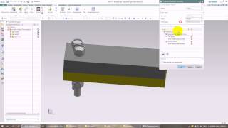 Siemens NX  Fastener Assembly [upl. by Cymbre]