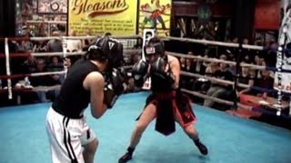 FIGHTERS4LIFE  GLEASONS GYM  female master boxers111514 [upl. by Gibbeon243]