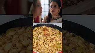 2mint pasta recipe kavya ki ladayi k sath😂 shorts viralvideo anupama [upl. by Gipps]