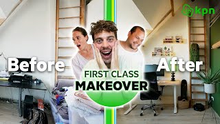 De VETSTE werkkamer van NEDERLAND🏡  First Class Makeover [upl. by Eseila]