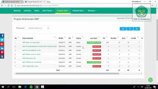 Cara Mengetahui Progres Pengiriman Data Dapodik [upl. by Adnopoz]