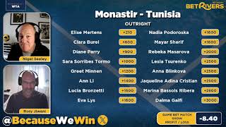 WTA Guadalajara amp Monastir Predictions  Danielle Collins Ostapenko Look for a Title [upl. by Devaj923]