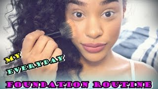 My Foundation Routine [upl. by Annayram]