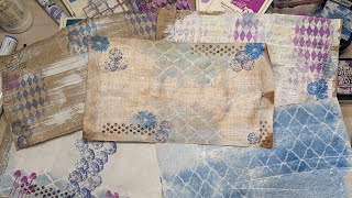 Packing Paper Signature Pages Part 2 junkjournaltutorialsandmore [upl. by Einwahs]