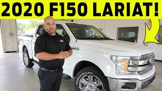 2020 Ford F150 Lariat  Exterior amp Interior In Depth LOOK [upl. by Enirtak]