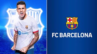 JOAO CANCELO SIGNS FOR BARCELONA [upl. by Koa]