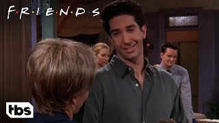 Friends Ross Flirts With the Pizza Lady Season 5 Clip  TBS [upl. by Winterbottom358]